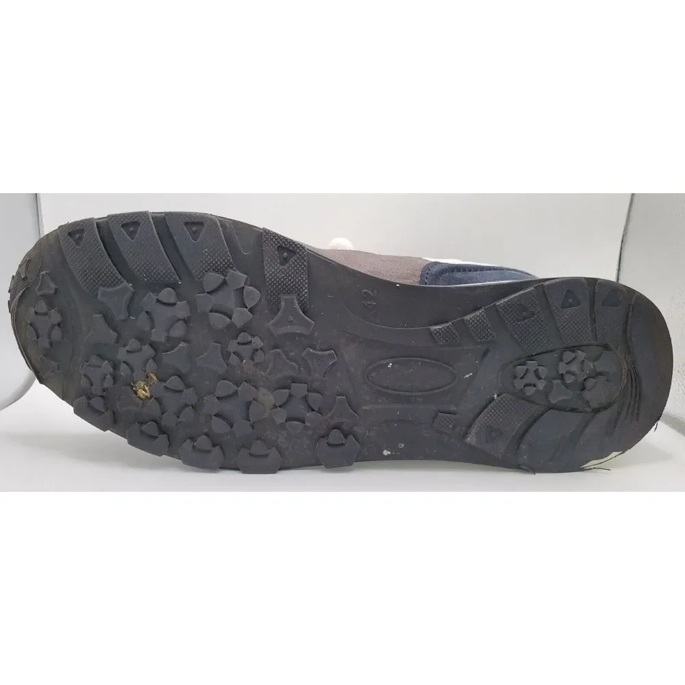 Sepol Luxury Hand Made Leather Sneakers‎ Men's 42 8.5 White Gray Black